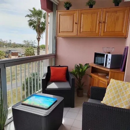 شقة Amoureva B35, T2 Vue Mer, Parking, Piscine, Clim