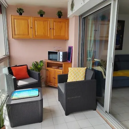 Amoureva B35, T2 Vue Mer, Parking, Piscine, Clim شقة *